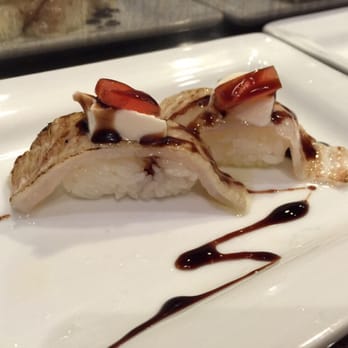 Shiki Sushi - Halibut fin w burrata, tomato, and vinaigrette - Sushi Bars Near Me - Studio City, California Shiki Sushi - Halibut fin w burrata, tomato, and vinaigrette - Sushi Bars Near Me - Studio City, California