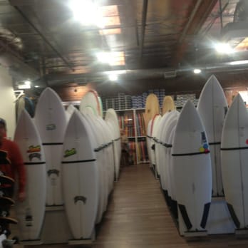 Jack's Surfboards - Rows and rows of surfboards! Join the Grand Opening Festivities on 11/22!! Free surf wear, t-shirts, tacos. - Sporting Goods Near Me - Santa Monica, California