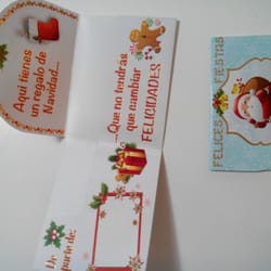 Tecnodelta - Tarjetas para regalar dinero en Navidad