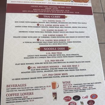 Saing Thai Cuisine - Menu lunch 12/23 - Thai Near Me - Tucson, Arizona Saing Thai Cuisine - Menu lunch 12/23 - Thai Near Me - Tucson, Arizona