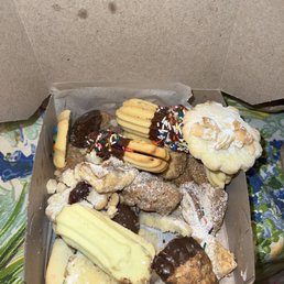 Assortment of cookies so fresh and delicious!