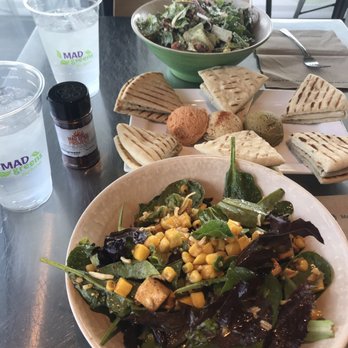 MAD Greens - Cedar Park - Ty Cobb and Don Quixote and Hummus Trio - Salad Near Me - Cedar Park, Texas