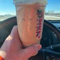 Dunkin' - This is the signature and you call just tell by looking at it it will taste like crap. And it does