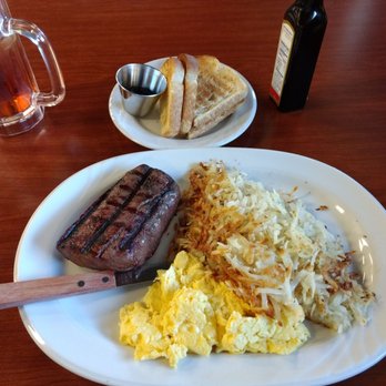 Friends Cafe - Steak and eggs with hash browns - Breakfast & Brunch Near Me - Tustin, California Friends Cafe - Steak and eggs with hash browns - Breakfast & Brunch Near Me - Tustin, California
