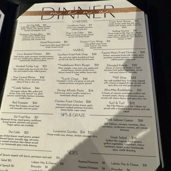 Upper Kirby Bistro - Menu - New American Near Me - Houston, Texas