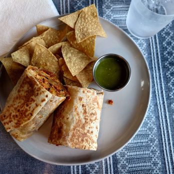 Provecho Calimex - Chorizo breakfast burrito. - Mexican Near Me - Los Angeles, California