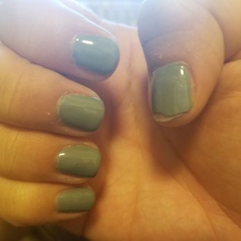Kayla Nails - I broke and chipped my thumb on my own. But, see the popped and unpopped bubbles.. - Nail Salons Near Me - San Jose, California Kayla Nails - I broke and chipped my thumb on my own. But, see the popped and unpopped bubbles.. - Nail Salons Near Me - San Jose, California