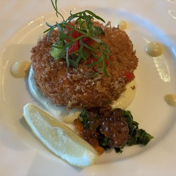Alan Wongs Kahala - Dungeness crab and shrimp cake - Hawaiian Near Me - Honolulu, Hawaii Alan Wongs Kahala - Dungeness crab and shrimp cake - Hawaiian Near Me - Honolulu, Hawaii