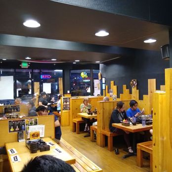 Nabeya Maido - View from the 6-person booth in the back of the restaurant. - Japanese Near Me - Honolulu, Hawaii