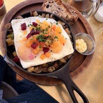 Broder Øst - Mushroom and onion hash - Breakfast & Brunch Near Me - Hood River, Oregon