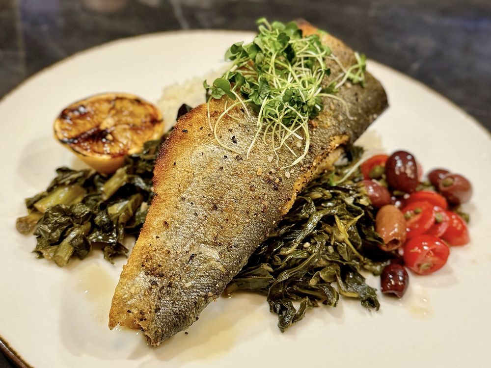 Food from City Park Bar and Bistro