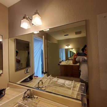 BSM Glass & Mirrors - Large vanity that kinda hugged the counter. - Glass & Mirrors Near Me - Los Angeles, California