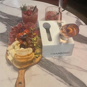 58 Degrees & Holding - HappyHour charcuterie board very good nice Presentation - New American Near Me - Sacramento, California