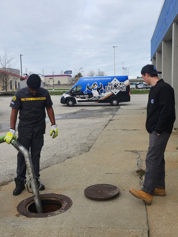 Slide of Black Diamond Drain Service