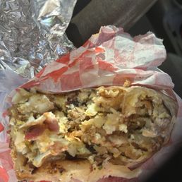 Very tasteless breakfast burrito