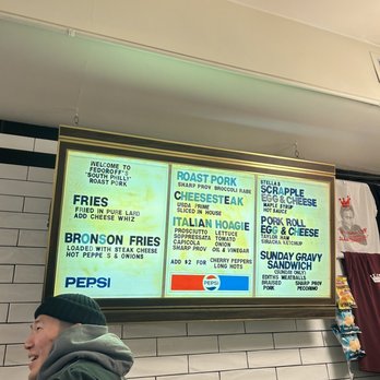 Fedoroffs Roast Pork - Menu - Sandwiches Near Me - Brooklyn, New York