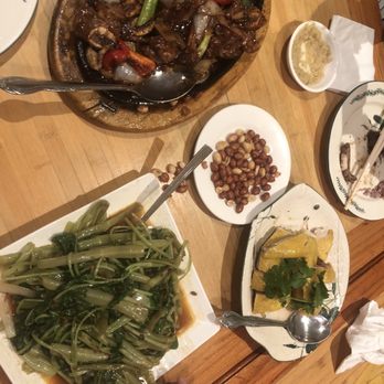 Penang Garden - Sizzling Short Ribs Hainanese Chicken Rice Garlic Snow Peas Leaf Steam White Rice - Thai Near Me - San Francisco, California Penang Garden - Sizzling Short Ribs Hainanese Chicken Rice Garlic Snow Peas Leaf Steam White Rice - Thai Near Me - San Francisco, California