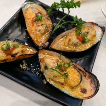 Sushi Ara - Baked mussels - Japanese Near Me - Azusa, California Sushi Ara - Baked mussels - Japanese Near Me - Azusa, California