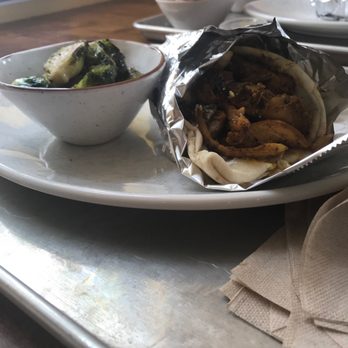 YAFO Kitchen - Chicken Shawarma & Brussels Sprouts - Mediterranean Near Me - Charlotte, North Carolina YAFO Kitchen - Chicken Shawarma & Brussels Sprouts - Mediterranean Near Me - Charlotte, North Carolina