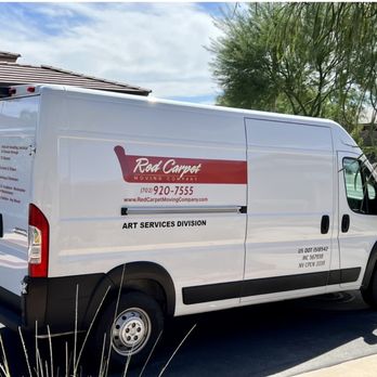 Red Carpet Moving - Art Services Van - Movers Near Me - North Las Vegas, Nevada Red Carpet Moving - Art Services Van - Movers Near Me - North Las Vegas, Nevada