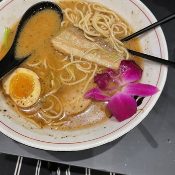 Sansotei Ramen - Sorry half eaten it was absolutely delicious - Ramen Near Me - Ottawa, Ontario