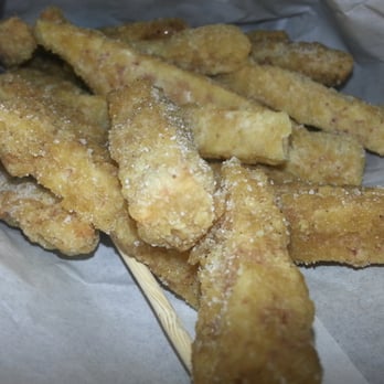 Anda Boba Tea - Taro fries - slightly sweet now, first time I had it was better - they may want to provide this as an option - Bubble Tea Near Me - Elmhurst, New York