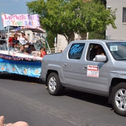 Roseville Piano Studio - 4 th of July parade ! Let music float your boat !
