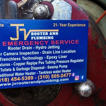 JV Rooter and Plumbing Services - Plumbing Near Me