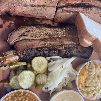 Belly Barbecue - Brisket, ribs, with mac and cheese, grits, beans - Barbeque Near Me - Folsom, California