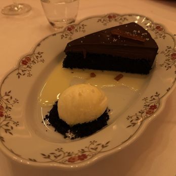 Borromini - Chocolate olive cake with ice cream - Italian Near Me - Philadelphia, Pennsylvania Borromini - Chocolate olive cake with ice cream - Italian Near Me - Philadelphia, Pennsylvania