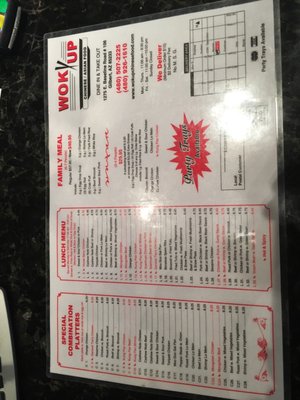 Menu photo 7 Wok Up Gilbert, AZ