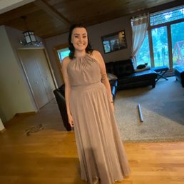 Altered bridesmaids dress