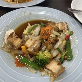 Thai Chang Cuisine - CS-2. Crispy Pork Basil - Thai Near Me - Mount Pocono, Pennsylvania Thai Chang Cuisine - CS-2. Crispy Pork Basil - Thai Near Me - Mount Pocono, Pennsylvania