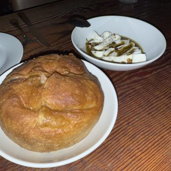 Antico Nuovo - Focaccia, Whipped Ricotta-Pistachio Pesto - Italian Near Me - Los Angeles, California