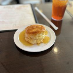 Milk and Honey Restaurant at Cascade - Milk and honey biscuit from the appetizer menu- amazing