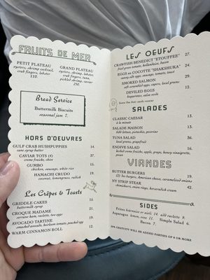 Menu photo 2 State of Grace Houston, TX