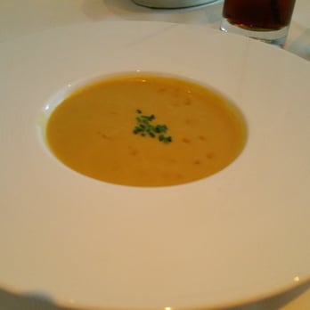 Le Papillon - Corn soup - French Near Me - San Jose, California