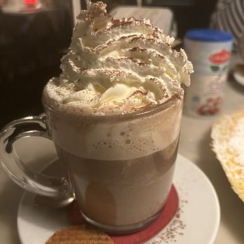The Pancake Bakery - Hot chocolate with whip cream - Pancakes Near Me - Amsterdam, New Hampshire The Pancake Bakery - Hot chocolate with whip cream - Pancakes Near Me - Amsterdam, New Hampshire