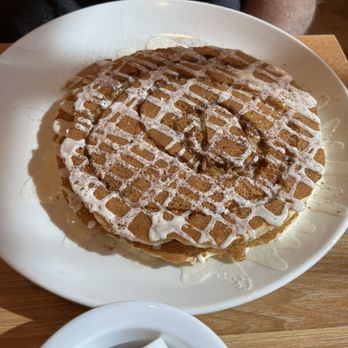 Broken Yolk Cafe - Cinn-a-swirl pancakes - Breakfast & Brunch Near Me - Henderson, Nevada Broken Yolk Cafe - Cinn-a-swirl pancakes - Breakfast & Brunch Near Me - Henderson, Nevada