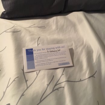 Avanti Motel - Courteous envelope with Thank you note & tip suggestion - Hotels Near Me - Rapid City, South Dakota