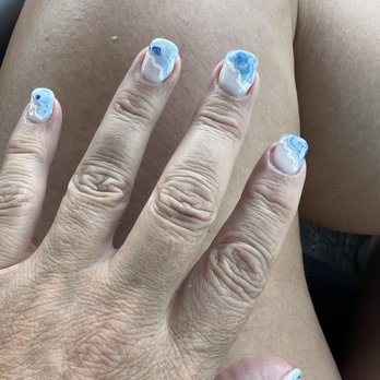 Diva Nails & Lashes - Wave themed nails - Nail Salons Near Me - Celina, Texas Diva Nails & Lashes - Wave themed nails - Nail Salons Near Me - Celina, Texas
