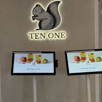 Ten One Tea House - Ordering kiosks - Bubble Tea Near Me - Providence, Rhode Island