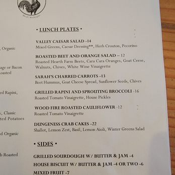The Grange - Lunch menu portion with the sides. - American Near Me - Duvall, Washington The Grange - Lunch menu portion with the sides. - American Near Me - Duvall, Washington