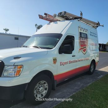 Red Royal Electric - Their truck - Electricians Near Me - Clearwater, Florida Red Royal Electric - Their truck - Electricians Near Me - Clearwater, Florida
