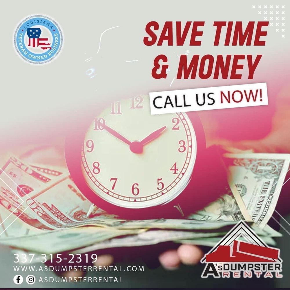 A's Dumpster Rental - veterans service organization in Maurice, LA