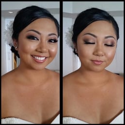 Mei did a beautiful job on my hair and makeup!!