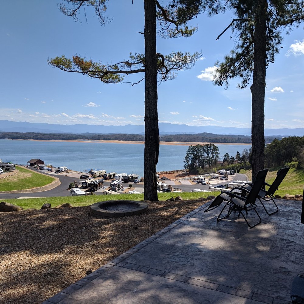 Anchor Down RV Resort - View from site 24 - RV Parks Near Me - Dandridge, Tennessee