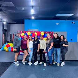RockBox Fitness Franklin - A group photo with the owners and some of the trainers  after our fall festival