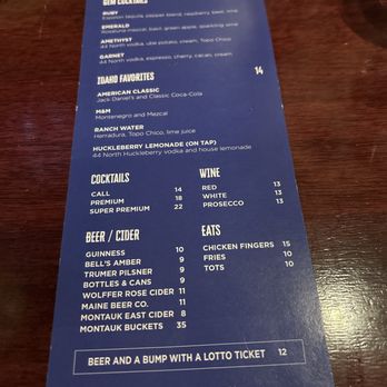 Idaho - Menu - Cocktail Bars Near Me - New York, New York Idaho - Menu - Cocktail Bars Near Me - New York, New York