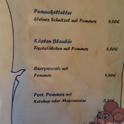 Zum Reichsapfel - Kids menu